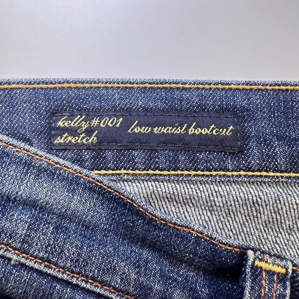 Citizens of Humanity Kelly 001 Bootcut‎ Jeans Womens 28 Blue Low Waist Stretch